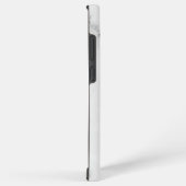 Luxuriöse, weiße Marmorstruktur Samsung Galaxy Hülle (Rechte Seite)