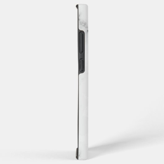 Luxuriöse, weiße Marmorstruktur Samsung Galaxy Hülle (Rechte Seite)