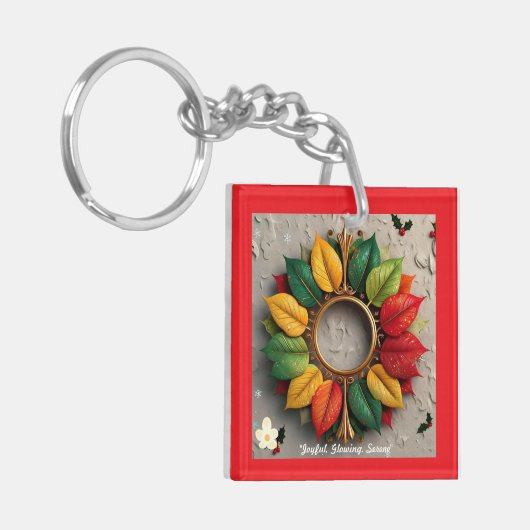 "Luxuriöse Winterabende" Schlüsselanhänger (Vorderseite links)