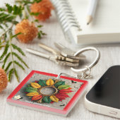 "Luxuriöse Winterabende" Schlüsselanhänger (Vorderseite rechts)