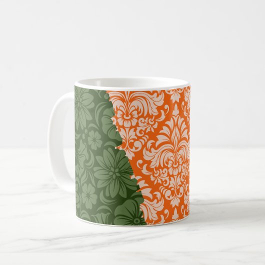 Luxuriöse Zierelemente Kaffeetasse (Vorderseite Links)