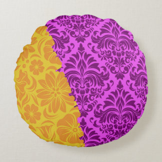 Luxuriöse Zierelemente Rundes Kissen