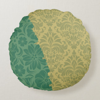Luxuriöse Zierelemente Rundes Kissen