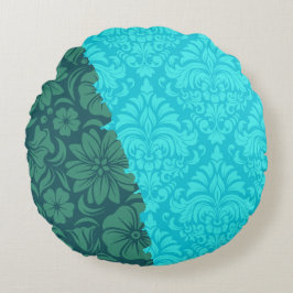 Luxuriöse Zierelemente Rundes Kissen