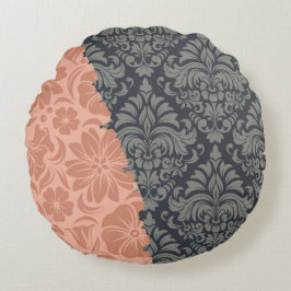 Luxuriöse Zierelemente Rundes Kissen