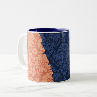 Luxuriöse Zierelemente Zweifarbige Tasse