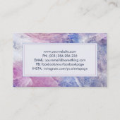 Luxuriöser Charoite Camera Shutter Fotograf Visitenkarte (Rückseite)