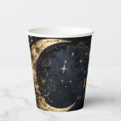 Luxuriöser Glam Halloween Pappbecher (Vorderseite)