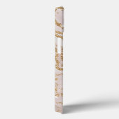 Luxuriöser Glitzer aus Marmor Case-Mate iPhone Hülle (Rückseite / Rechts)