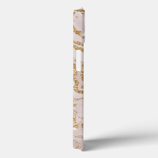 Luxuriöser Glitzer aus Marmor Case-Mate iPhone Hülle (Rückseite / Rechts)