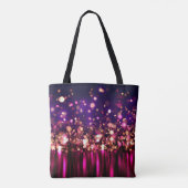 Luxuriöser Glitzer-Hintergrund mit Glanz. Tasche (Rückseite)
