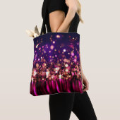 Luxuriöser Glitzer-Hintergrund mit Glanz. Tasche (Von Nahem)
