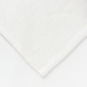 Luxuriöser Glitzer Rosa weißer Marmor Fleecedecke (Ecke)