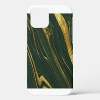 Luxuriöser grüner Onyx: Goldener Marmor.
