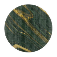 Luxuriöser grüner Onyx: Goldener Marmor.