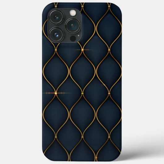 luxuriöser Hintergrund - goldene Formen Case-Mate iPhone Hülle (Rückseite)
