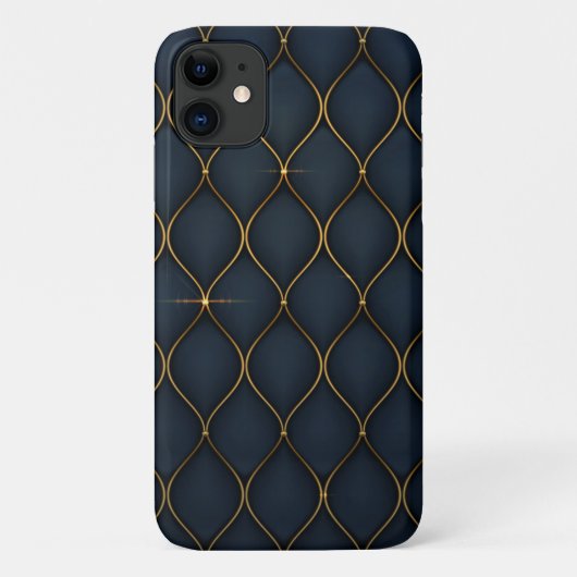 luxuriöser Hintergrund - goldene Formen Case-Mate iPhone Hülle (Rückseite)