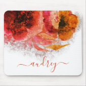 Luxuriöser Luxus-Chic mit prächtiger Gold-Blüte Mousepad (Vorne)