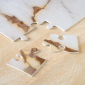Luxuriöser Marmor: Golden Italian Texture Puzzle (Seite)