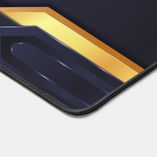 Luxuriöser Metallic Hintergrund Schreibtischunterlage (Ecke)