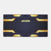 Luxuriöser Metallic Hintergrund Schreibtischunterlage (Vorderseite)