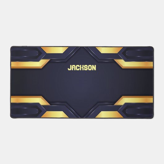 Luxuriöser Metallic Hintergrund Schreibtischunterlage (Vorderseite)