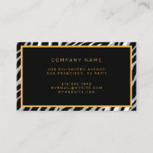 Luxuriöser, moderner Blumenstrauß fügt Ihren Text  Visitenkarte (Rückseite)