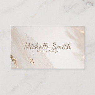 Luxuriöser moderner Goldmarmor Visitenkarte