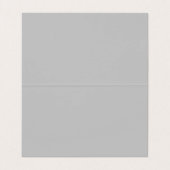 Luxuriöser, moderner Silver Tiger fügt Ihren Text  Visitenkarten (Innenseite Aufgefaltet)