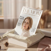 Luxuriöser personalisierter Titelblatt-Magazin zum Poster