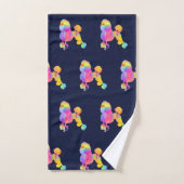 Luxuriöser Poodle Dog Badhandtuch Set (Handtuch)