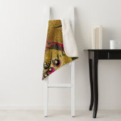 Luxuriöser Red and Gold Butterfly Individuelle Nam Sherpadecke (Beispiel)