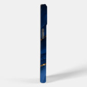 Luxuriöser Saphirblauer Marmor Case-Mate iPhone Hülle (Rückseite / Rechts)