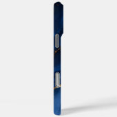 Luxuriöser Saphirblauer Marmor Case-Mate iPhone Hülle (Rückseite / Rechts)