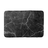 Luxuriöser schwarzer Marmor Badematte (Vorderseite)