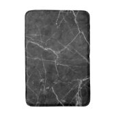 Luxuriöser schwarzer Marmor Badematte (Vorderseite Vertikal)