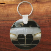 Luxuriöser Sport Car Schlüsselanhänger - Sleek Aut (Rückseite)