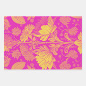 Luxuriöser und schöner Urlaub Geschenkpapier Set (Vorderseite)