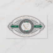 luxuriöser, Vintager Hähnchenfarm Visitenkarte (Vorderseite)