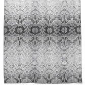 Luxuriöser weißer Duschvorhang Stil 2 (Vorderseite)