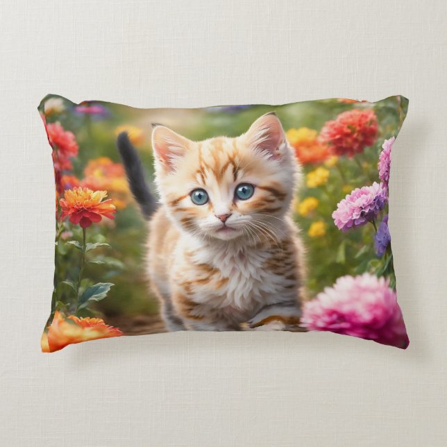 "Luxuriöses 12" x 16" Accent Pillow Dekokissen (Vorderseite)