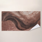 Luxuriöses abstraktes Gold-Textur-Design ✨ Badehandtuch (Badehandtuch)