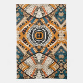 Luxuriöses afrikanisches karibisches Erbe Geschirrtuch (Vertikal)