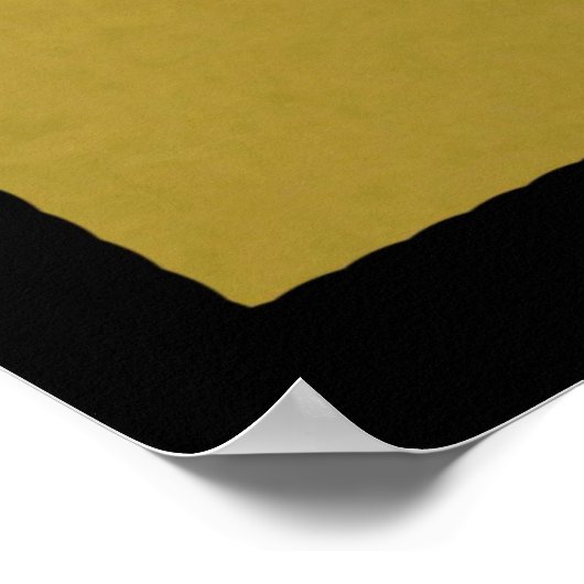 Luxuriöses Art Deco Poster (Ecke)