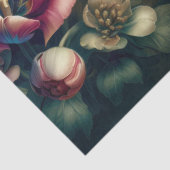 Luxuriöses ätherisches Barock floral Decoupage Seidenpapier (Ausschnitt)