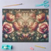 Luxuriöses ätherisches Barock floral Decoupage Seidenpapier (Basteln)