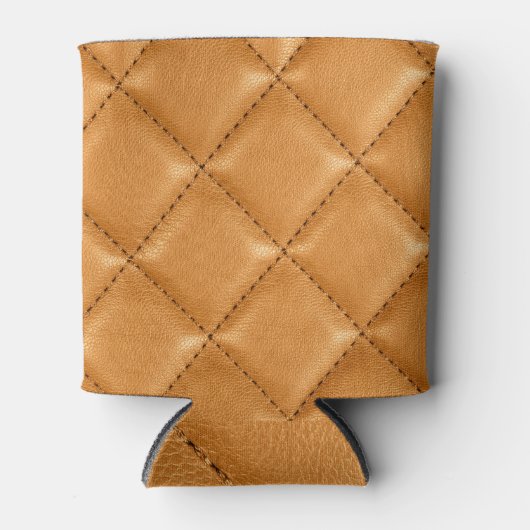 Luxuriöses Auto braunes Leder, Innenausstattung. Dosenkühler (Vorderseite)