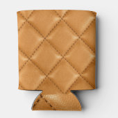 Luxuriöses Auto braunes Leder, Innenausstattung. Dosenkühler (Rückseite)