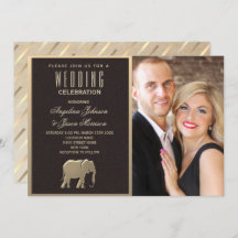 Luxuriöses Black and Gold Foto