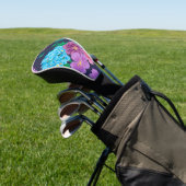 Luxuriöses Blütengemälde Golf Headcover (In SItu)